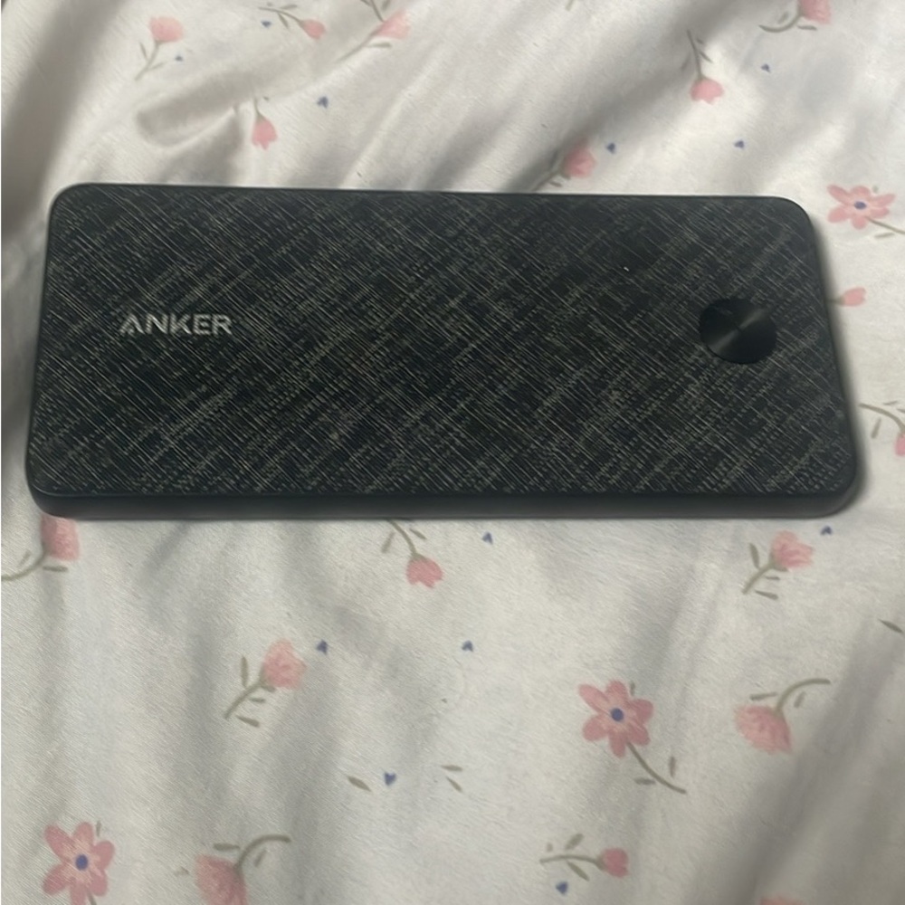 Anker Textured Black Power Bank